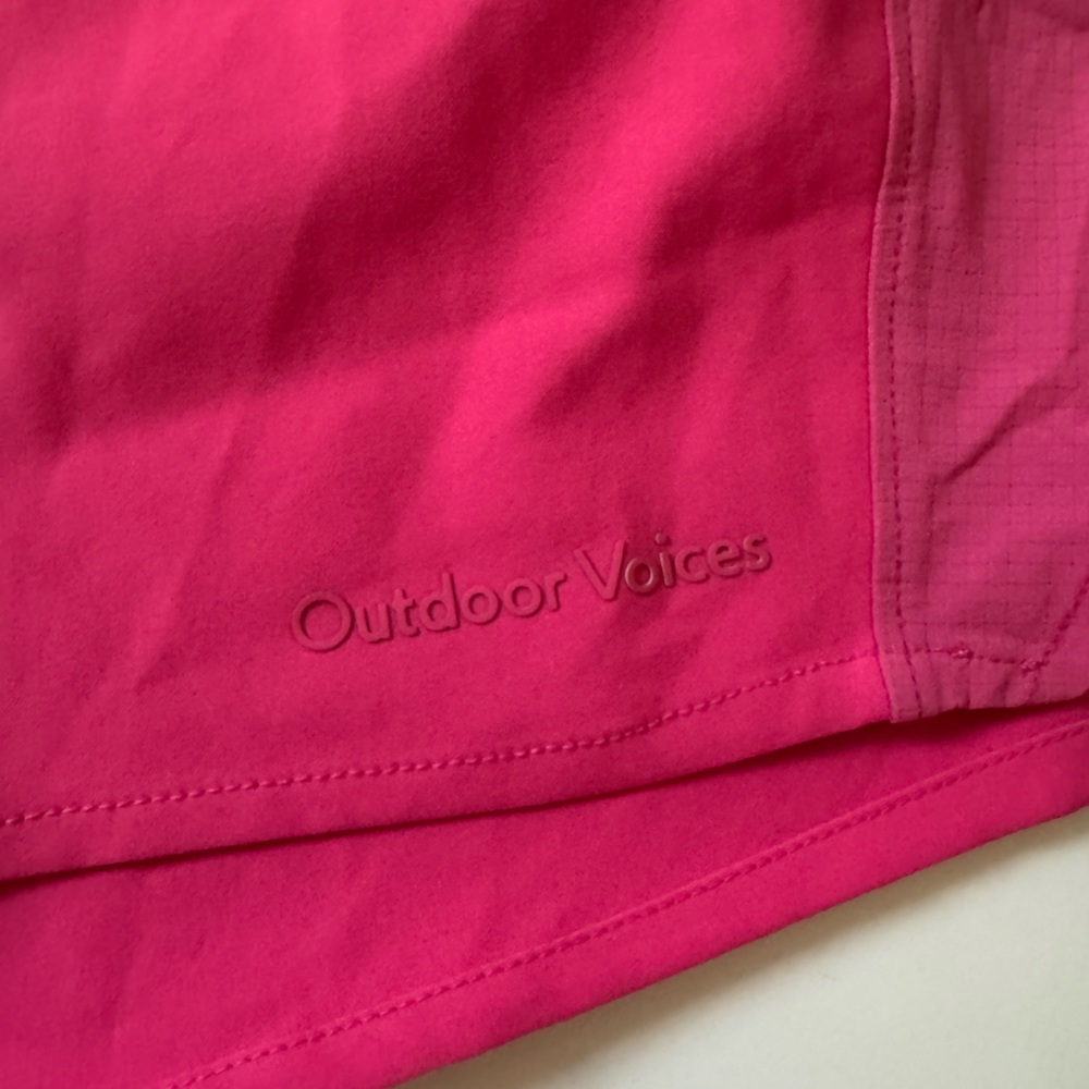 Outdoor Voices NWT Azalea Linerless High Stride 5" Short Size M - Picture 13 of 16